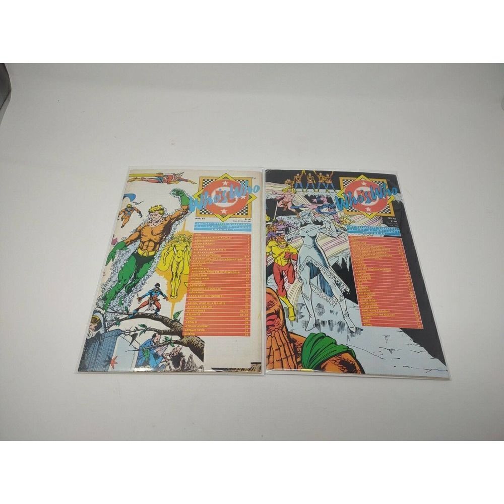 DC Comics Whos Who Vol 1 And Vol 12